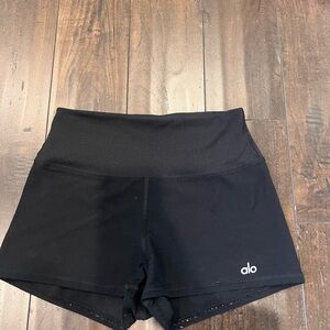 ALO Yoga Alosoft Women's Black Athletic Shorts